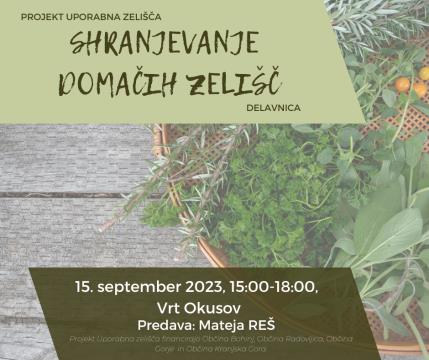 Shranjevanje domačih zelišč